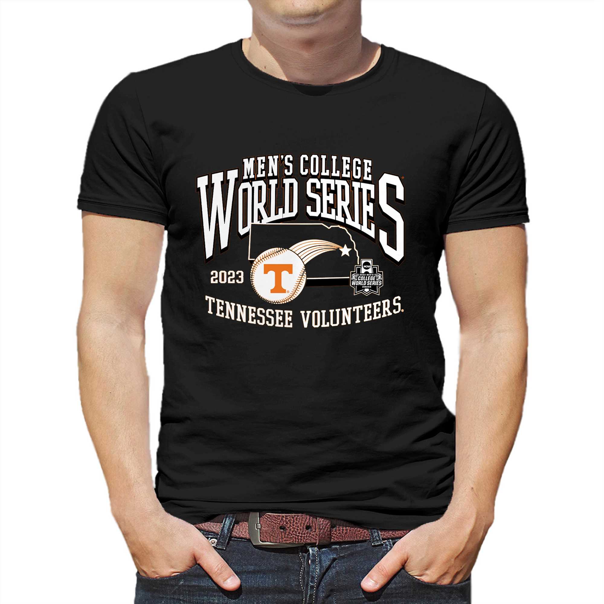 Tennessee Volunteers 2023 Ncaa Men S Baseball College World Series T   Tennessee Volunteers 2023 Ncaa Mens Baseball College World Series T Shirt 1 